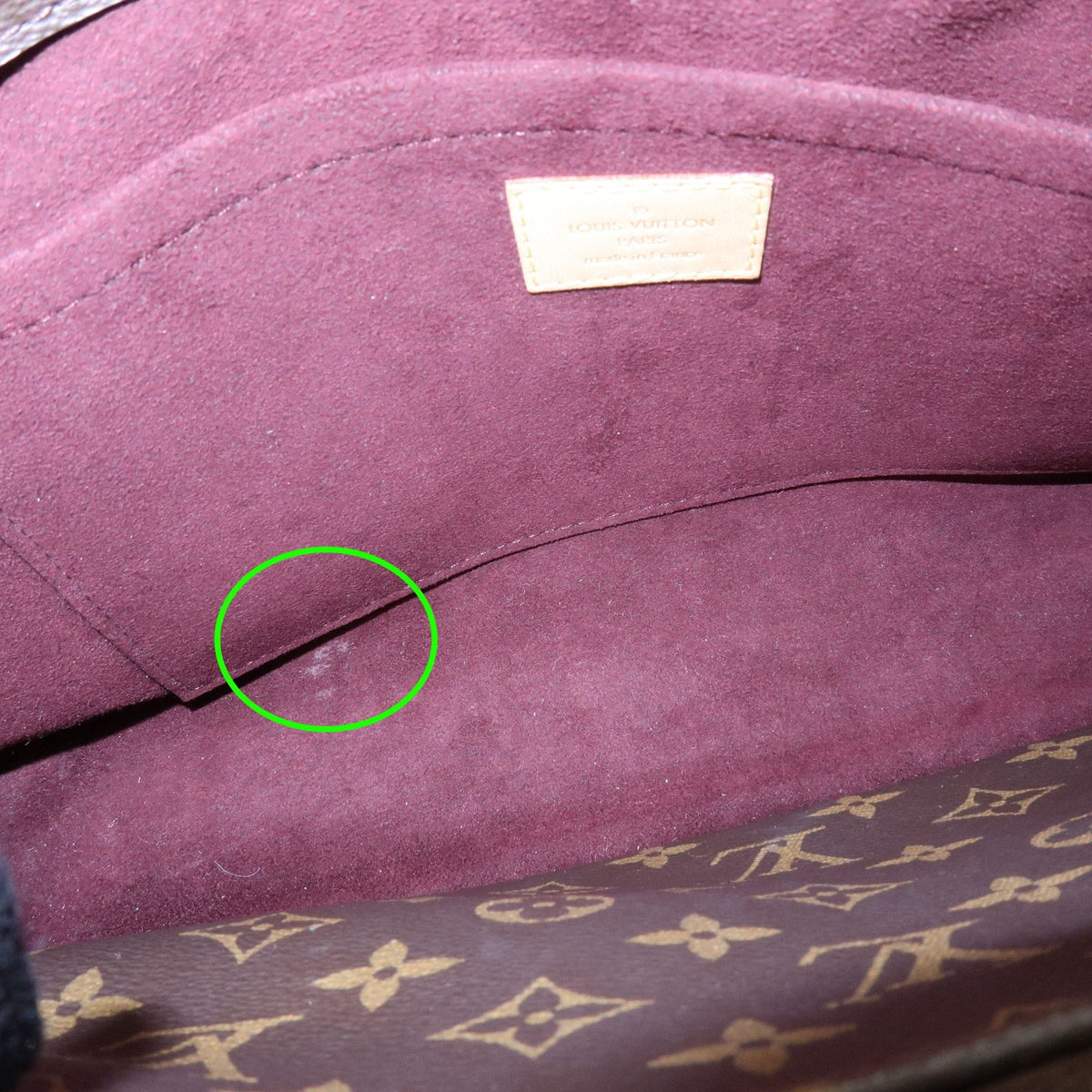 Louis Vuitton Montaigne Monogram Canvas Brown Canvas Handbag (Pre-Owned)