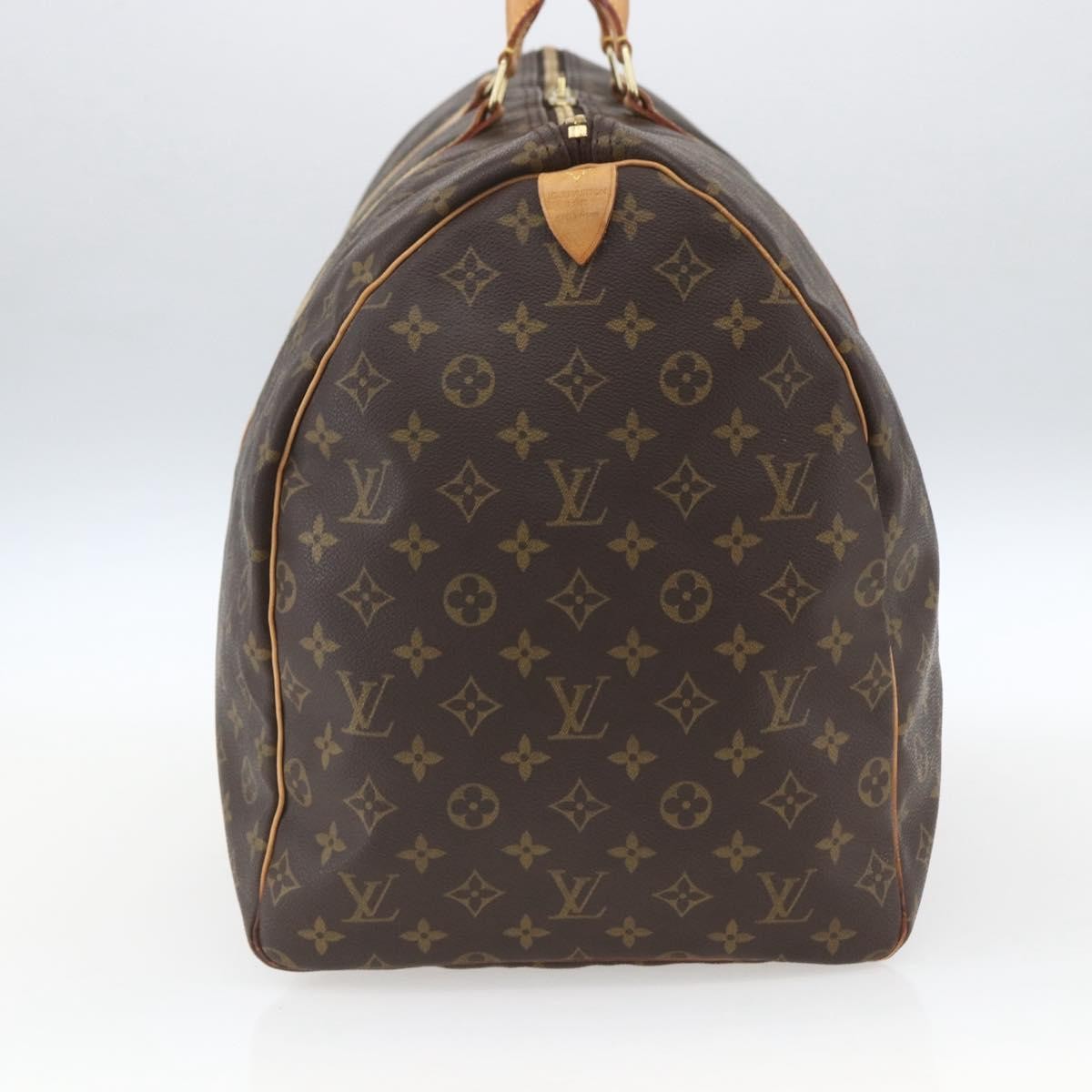 Louis Vuitton Keepall Monogram Canvas Brown Canvas Travel Bag Bag (Pre-Owned)