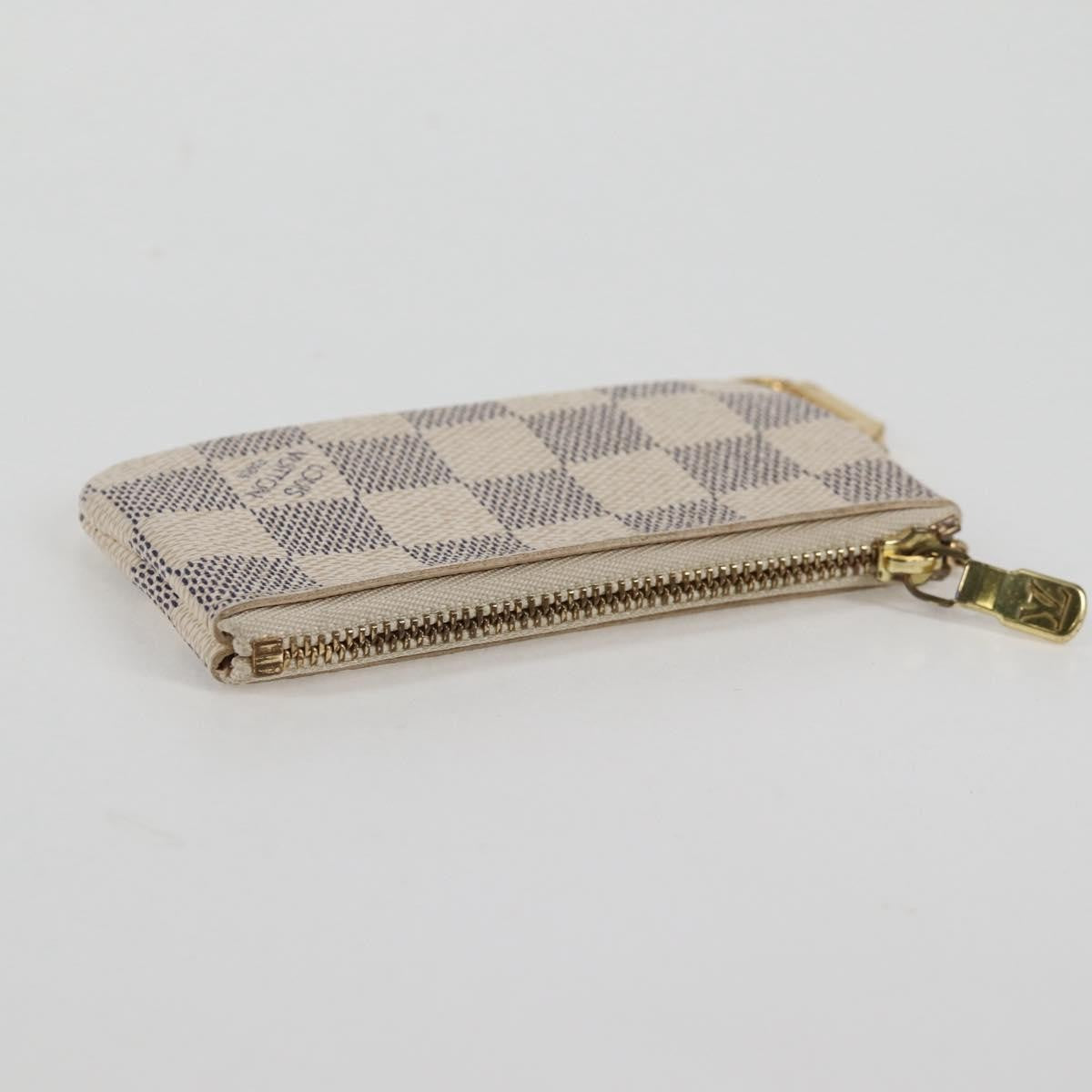 Louis Vuitton Pochette Clés Nm Canvas White Canvas Wallets Accessory (Pre-Owned)