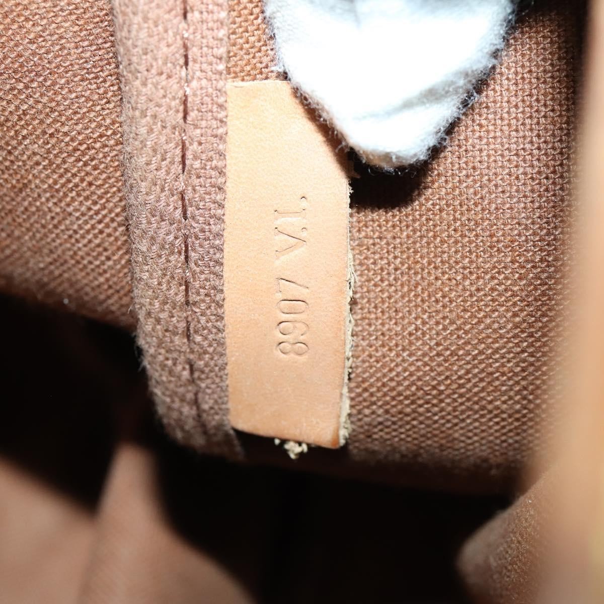 Louis Vuitton Saumur Monogram Canvas Brown Canvas Shoulder Bag Bag (Pre-Owned)