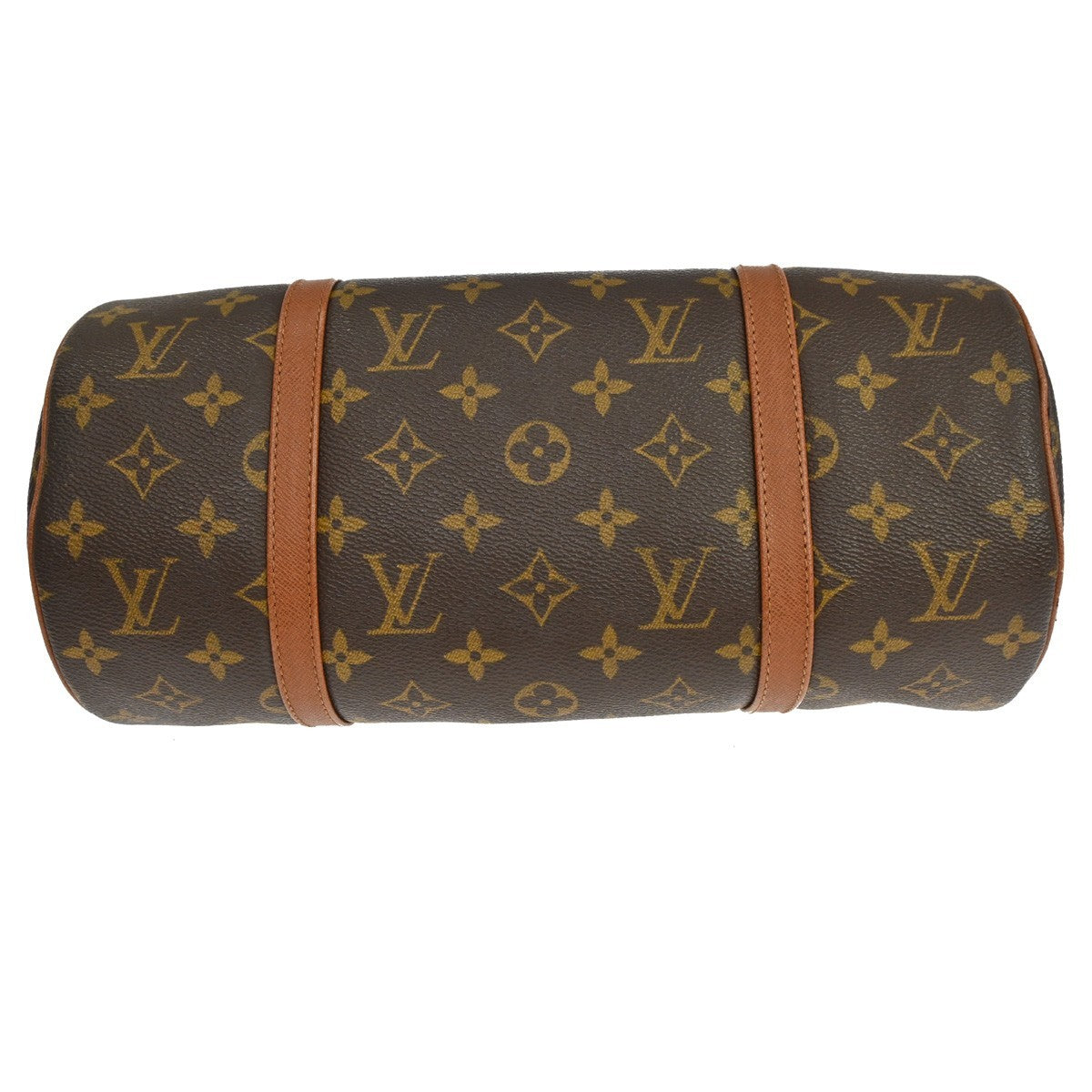 Louis Vuitton Papillon Monogram Canvas Brown Canvas Handbag (Pre-Owned)