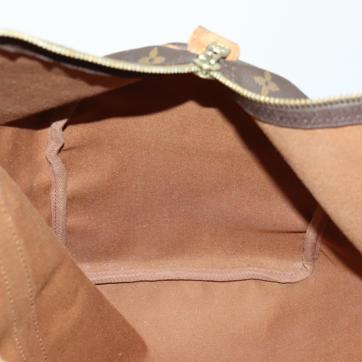 Louis Vuitton Keepall Monogram Canvas Brown Canvas Travel Bag Bag (Pre-Owned)