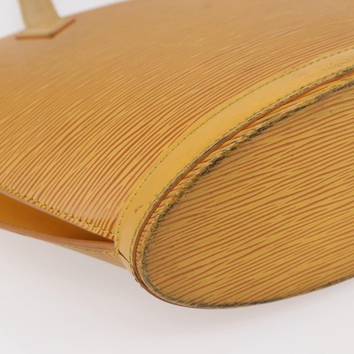 Louis Vuitton Saint Jacques Epi Leather Yellow Leather Handbag (Pre-Owned)