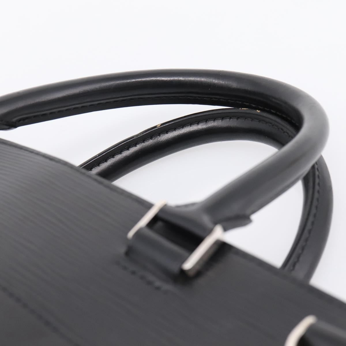 Louis Vuitton Bassano Epi Leather Black Leather Briefcase Bag (Pre-Owned)