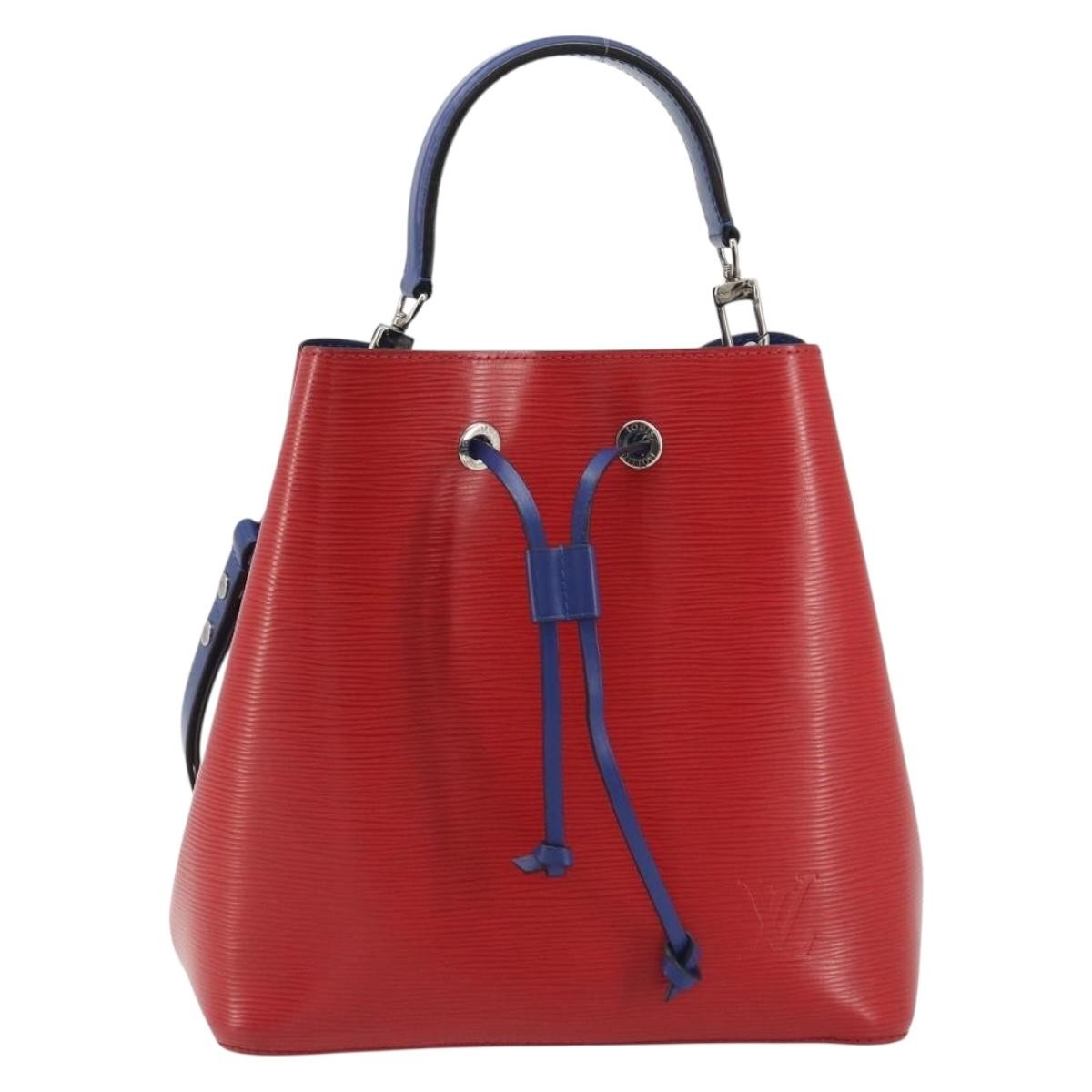 Louis Vuitton Neonoe Epi Leather Red Leather Handbag (Pre-Owned)