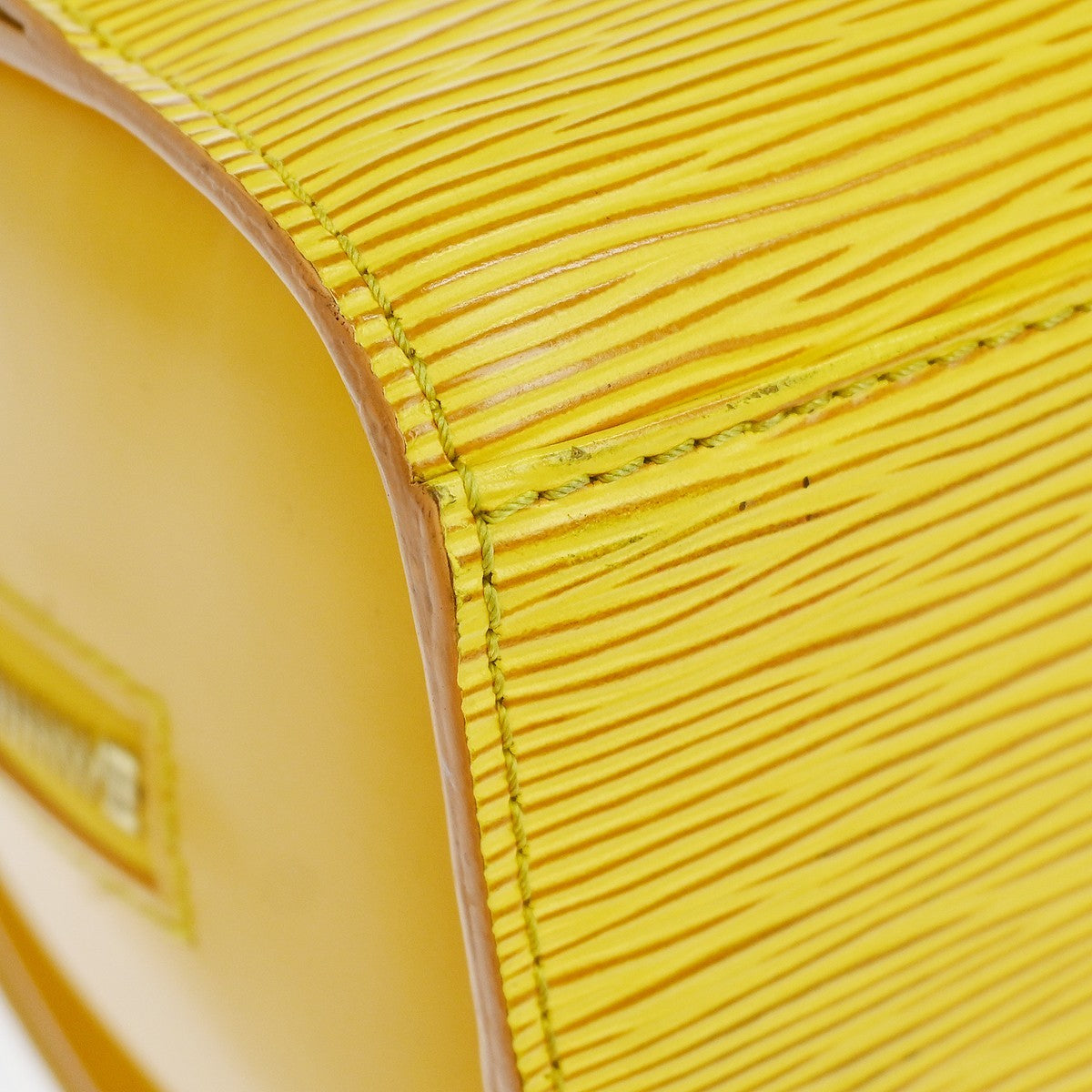 Louis Vuitton Pont Neuf Epi Leather Yellow Leather Handbag (Pre-Owned)