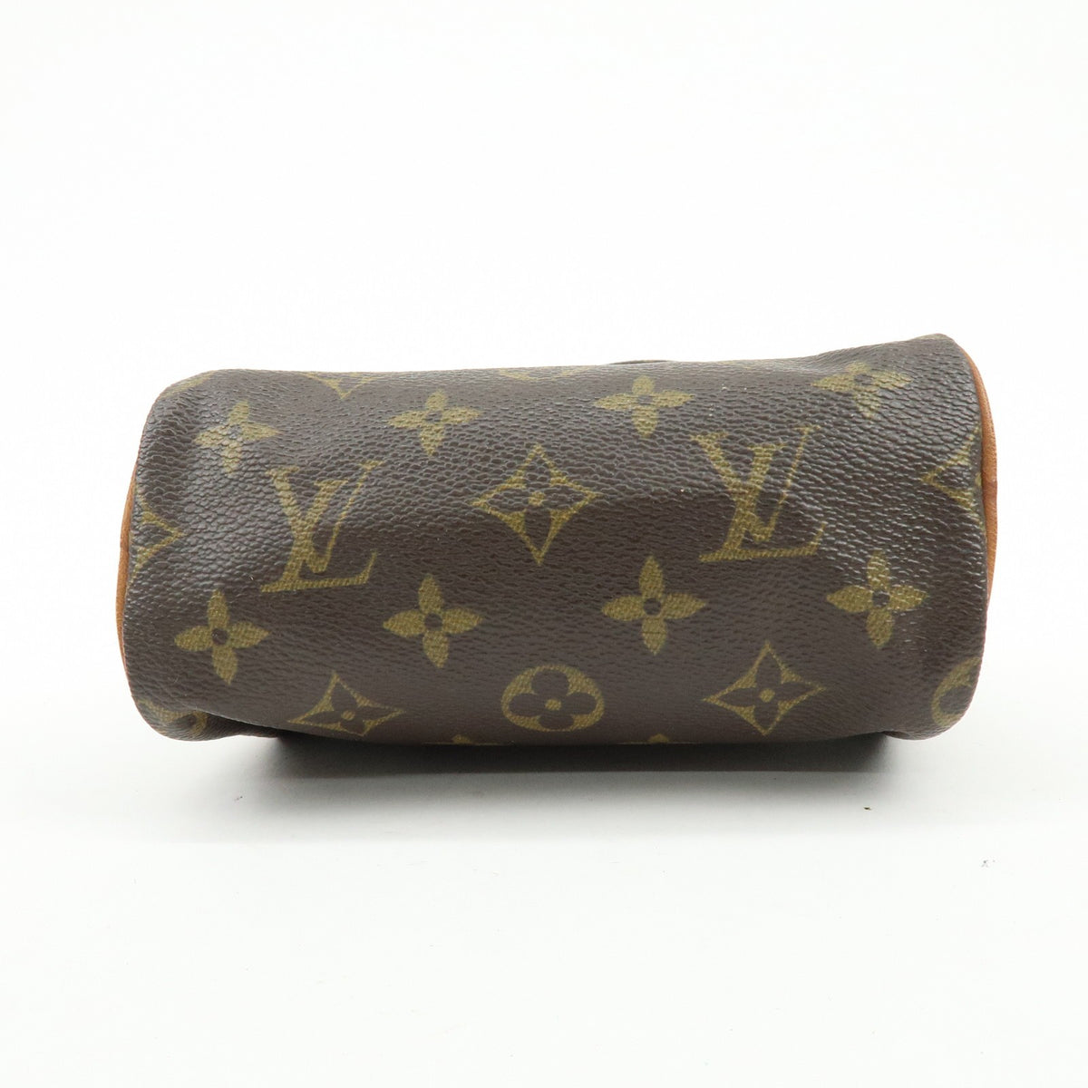 Louis Vuitton Speedy Mini Hl Monogram Canvas Brown Canvas Handbag (Pre-Owned)