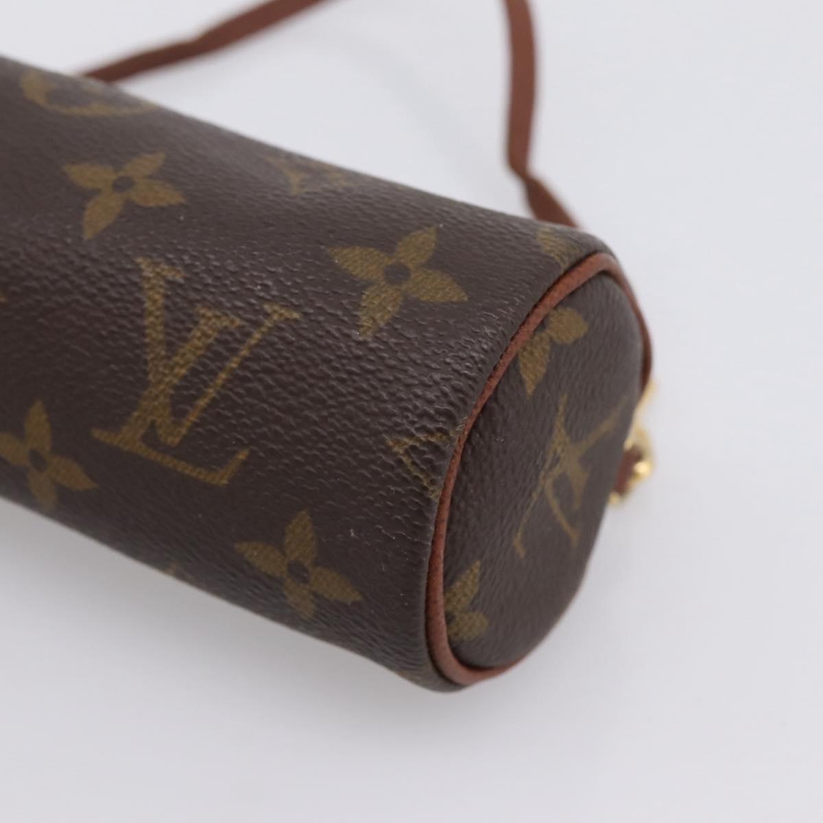 Louis Vuitton Papillon Pochette Monogram Canvas Brown Canvas Clutche & Pouche Bag (Pre-Owned)