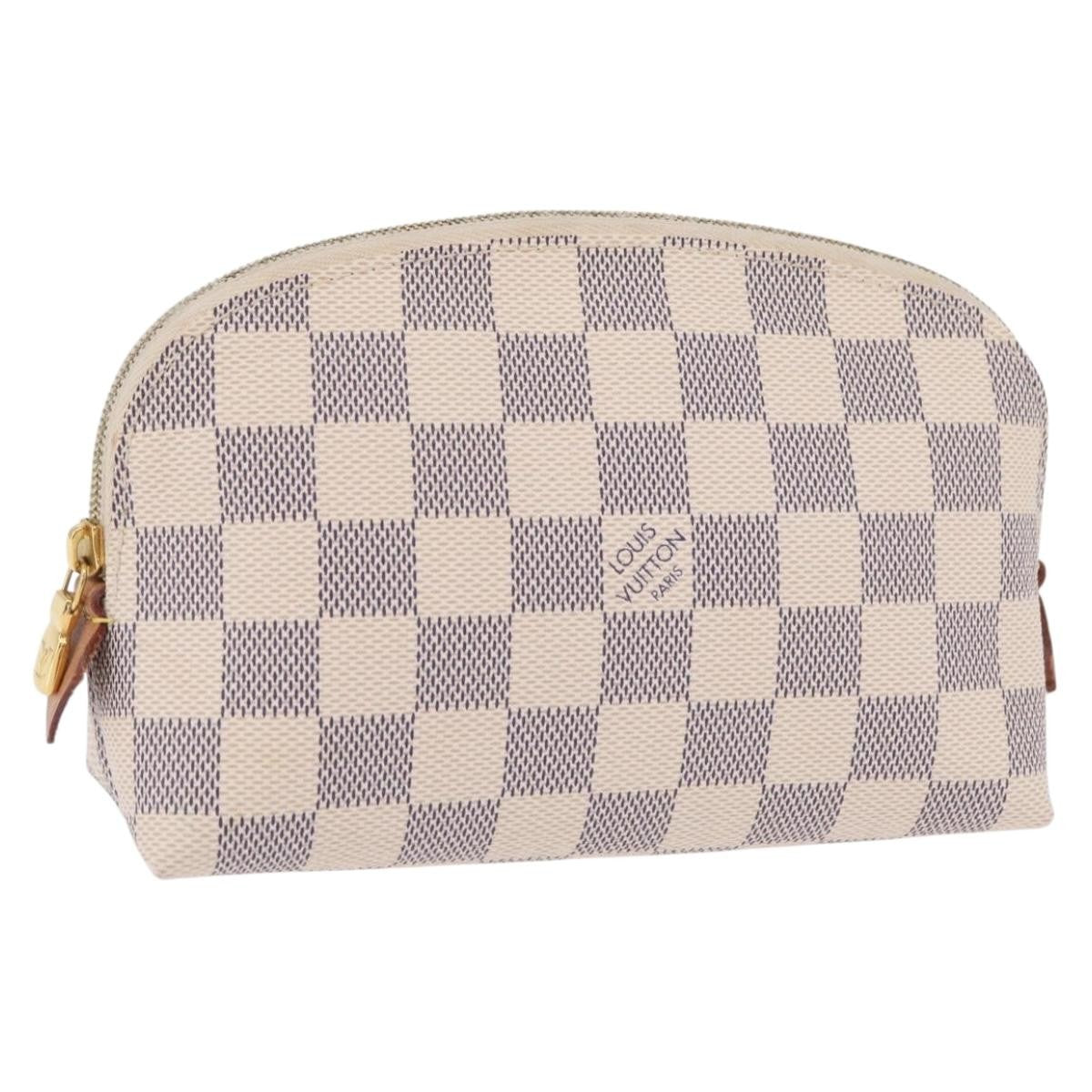 Louis Vuitton Toiletry Pouch Damier Beige Canvas Clutche & Pouche Bag (Pre-Owned)