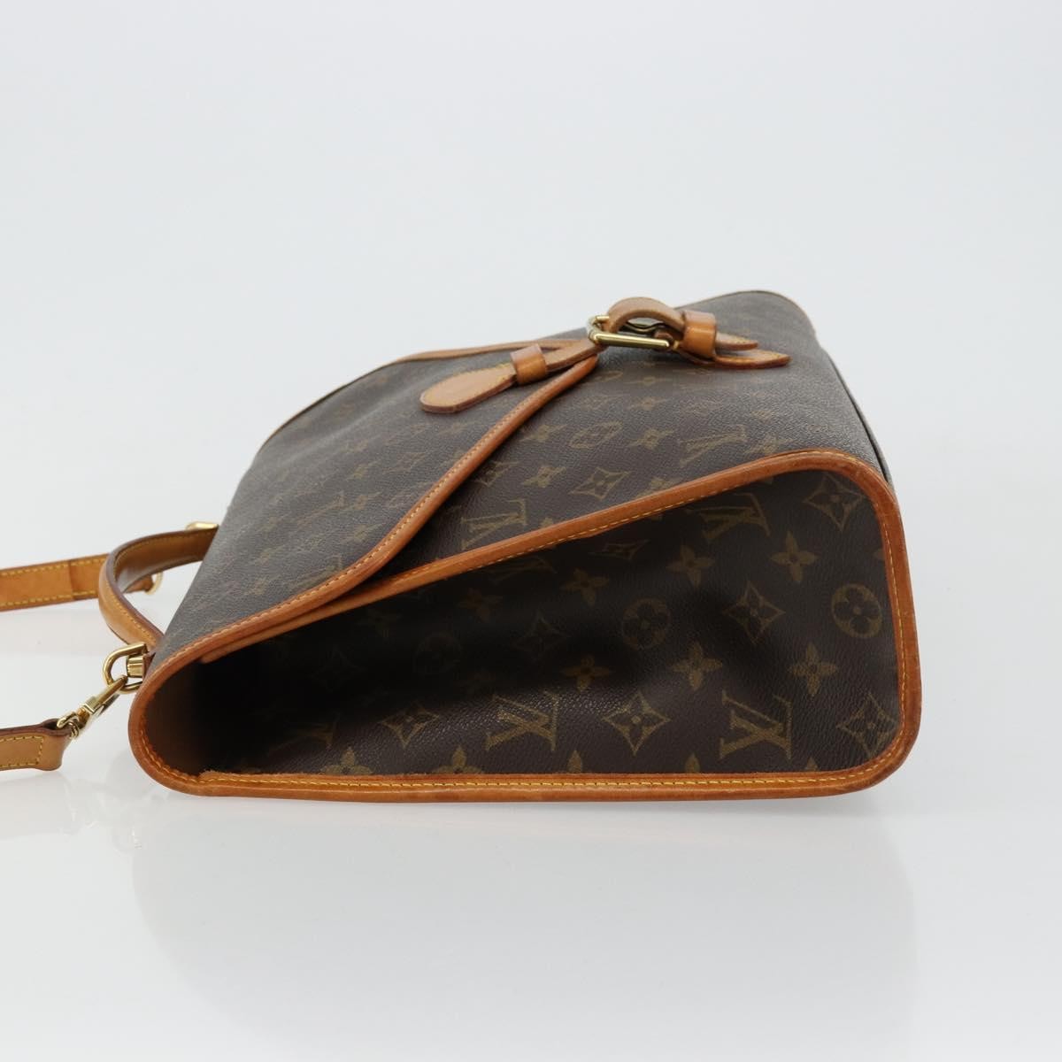 Louis Vuitton Beverly Monogram Canvas Brown Canvas Briefcase Bag (Pre-Owned)