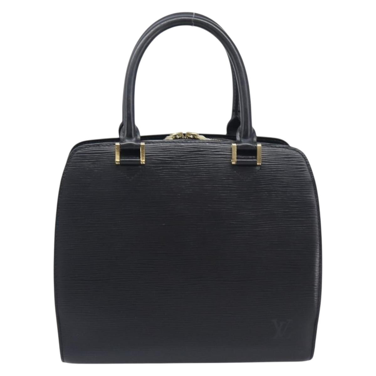 Louis Vuitton Pont Neuf Epi Leather Black Leather Handbag (Pre-Owned)