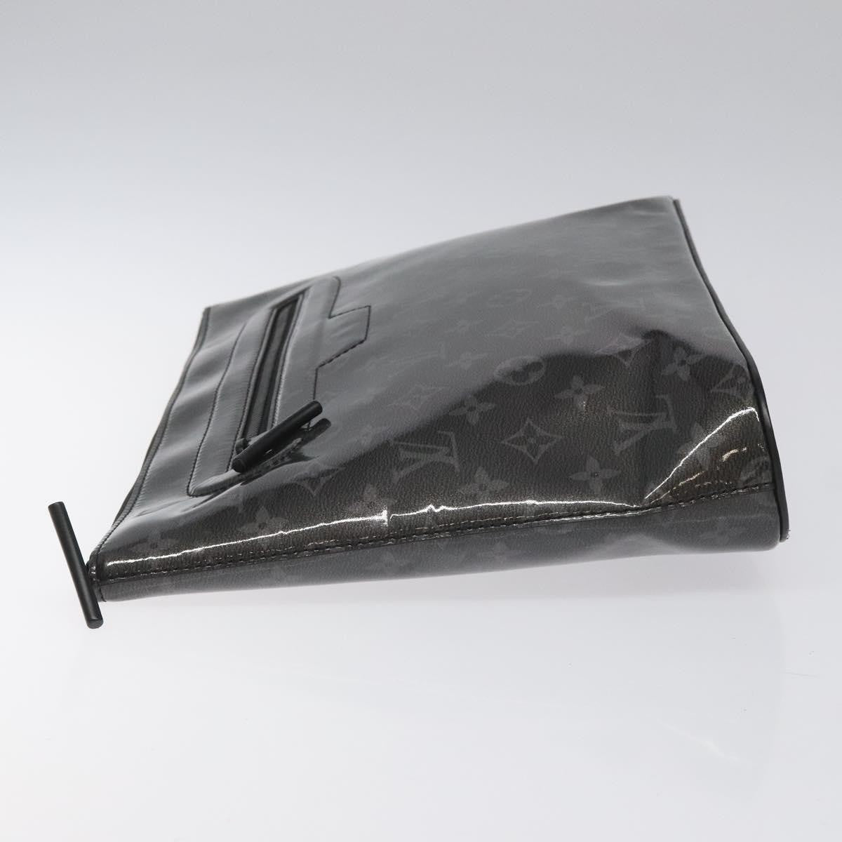 Louis Vuitton Pochette Cosmos Limited Edition Monogram Glaze Canvas Black Canvas Clutche & Pouche Bag (Pre-Owned)