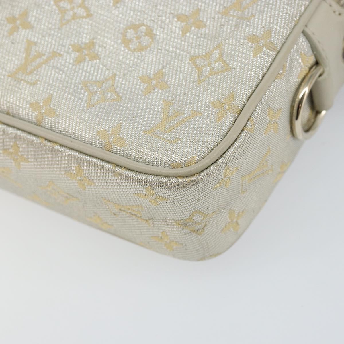 Louis Vuitton Mckenna Mini Lin Gold Canvas Bag (Pre-Owned)