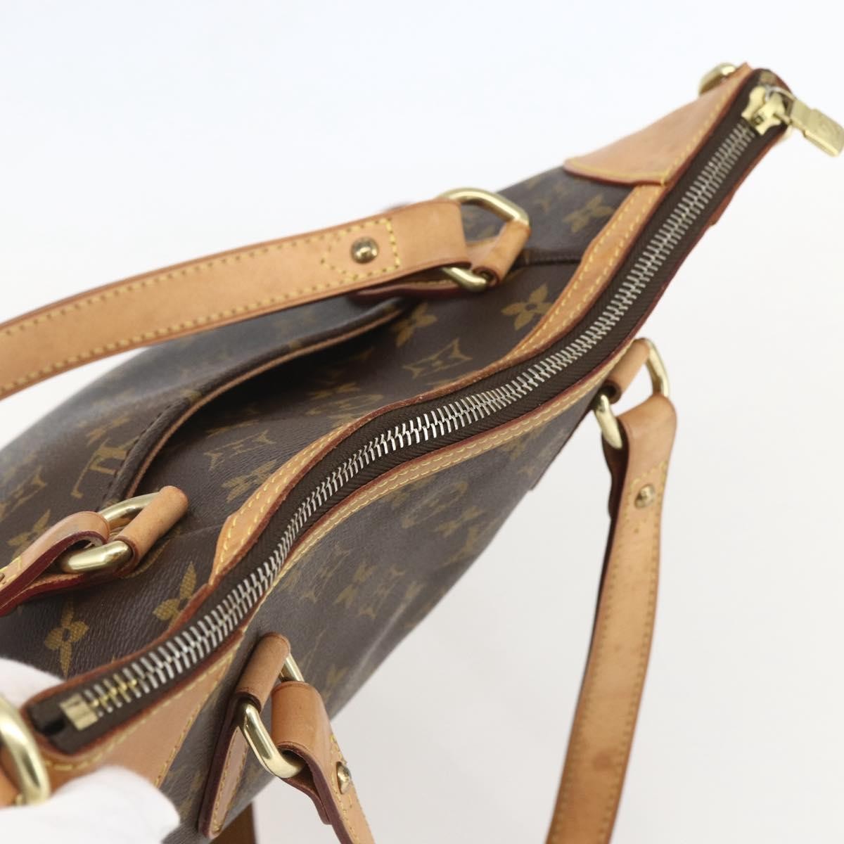 Louis Vuitton Odeon Monogram Canvas Brown Canvas Shoulder Bag Bag (Pre-Owned)