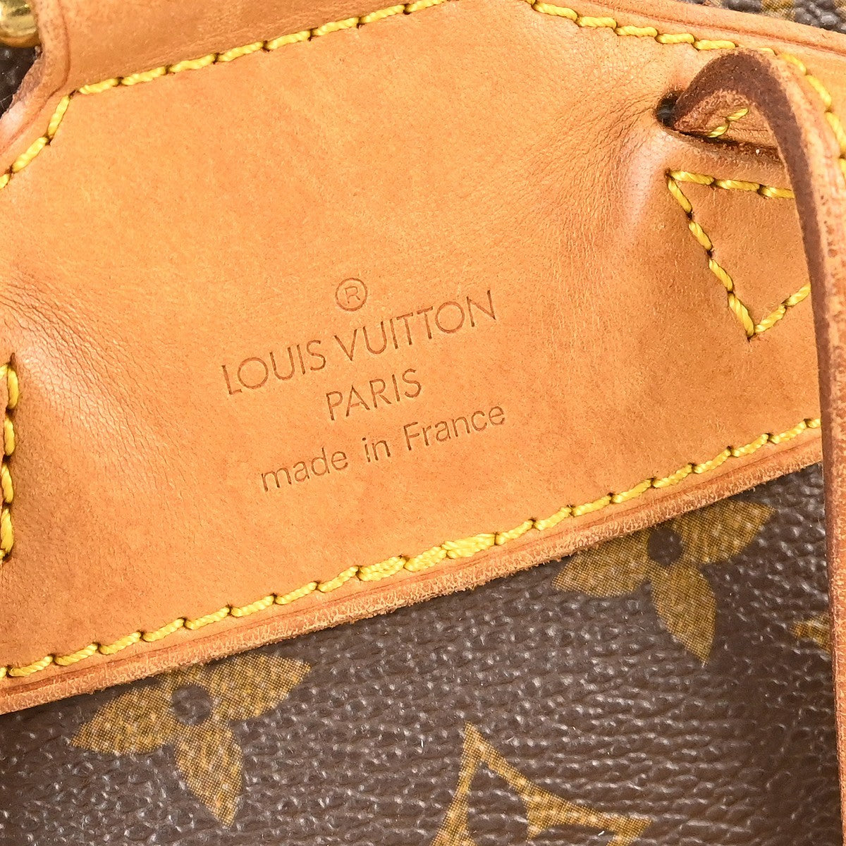 Louis Vuitton Vintage Montsouris Monogram Canvas Brown Canvas Backpack Bag (Pre-Owned)