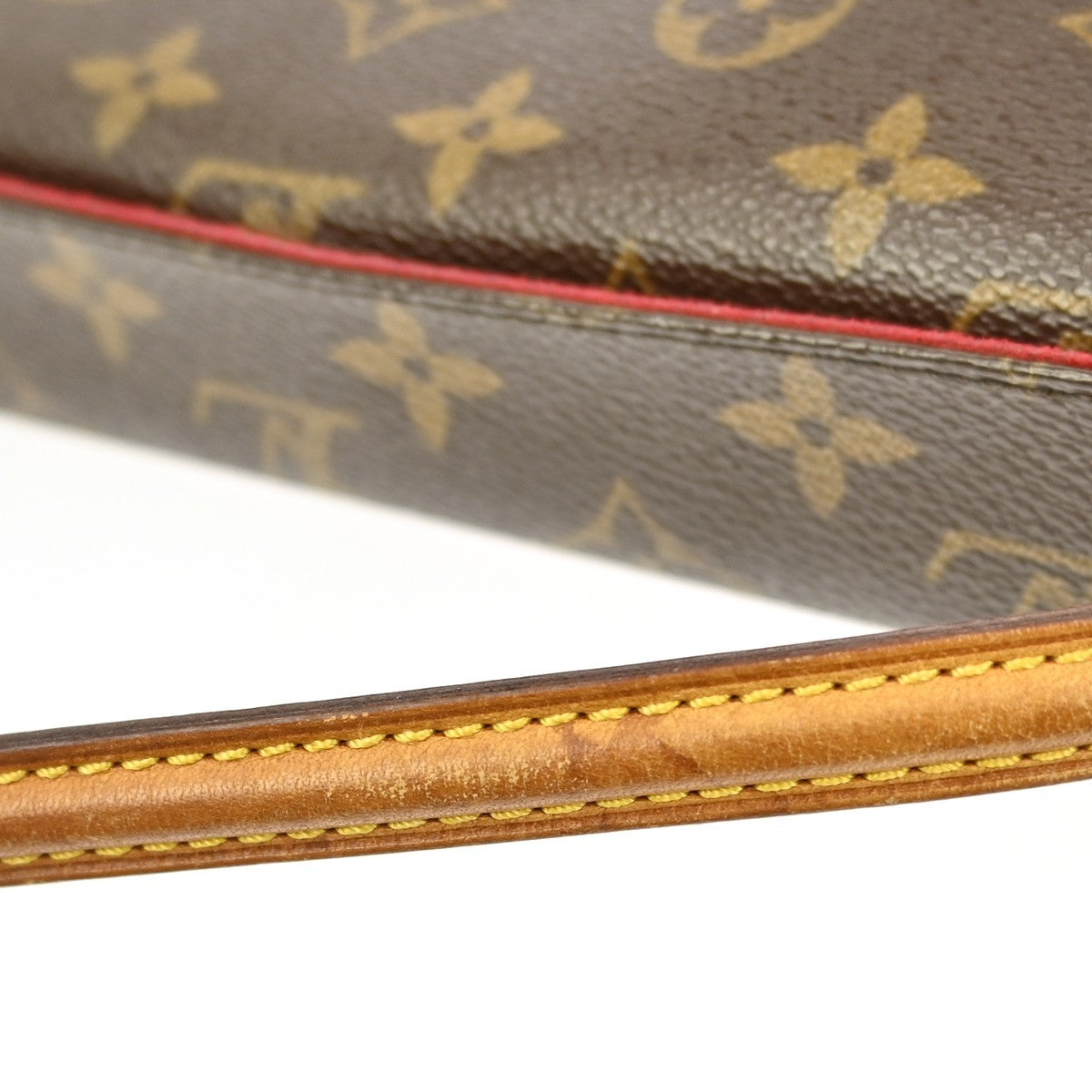 Louis Vuitton Recital Monogram Canvas Brown Canvas Shoulder Bag Bag (Pre-Owned)