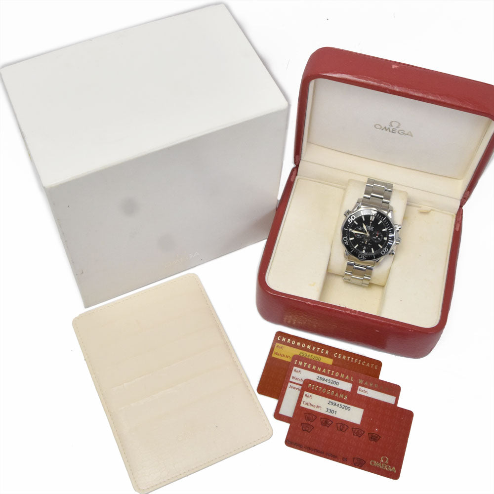 Omega Seamaster Professional Diver 300M Chronometer Automatic Stainless Steel Watch (Pre-Owned)