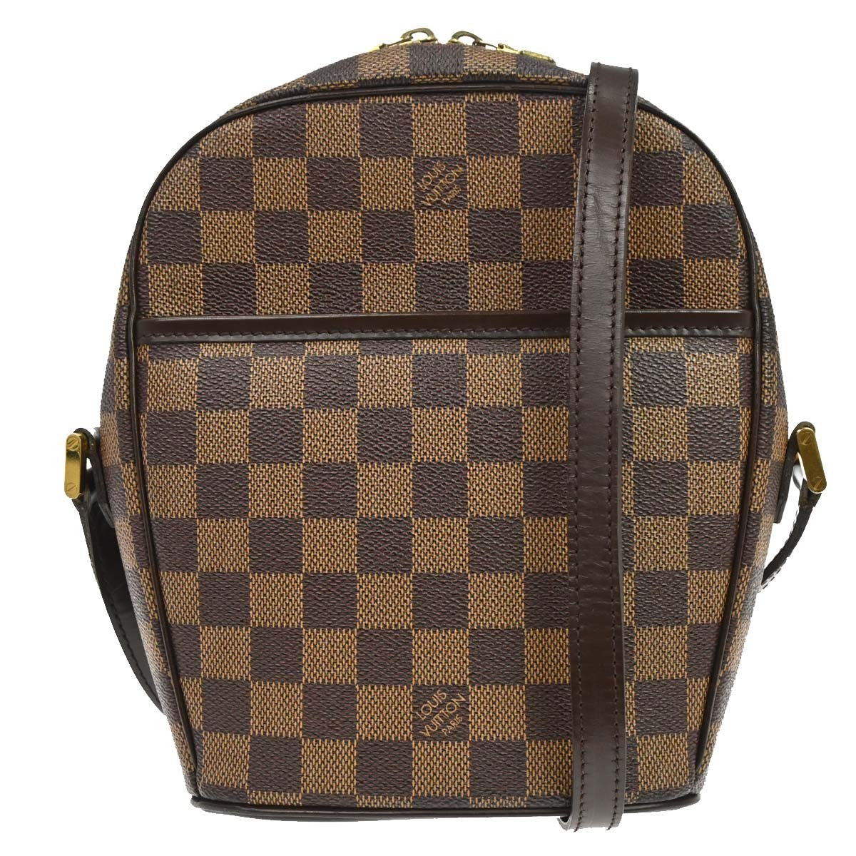 Louis Vuitton Ipanema Damier Brown Canvas Handbag (Pre-Owned)