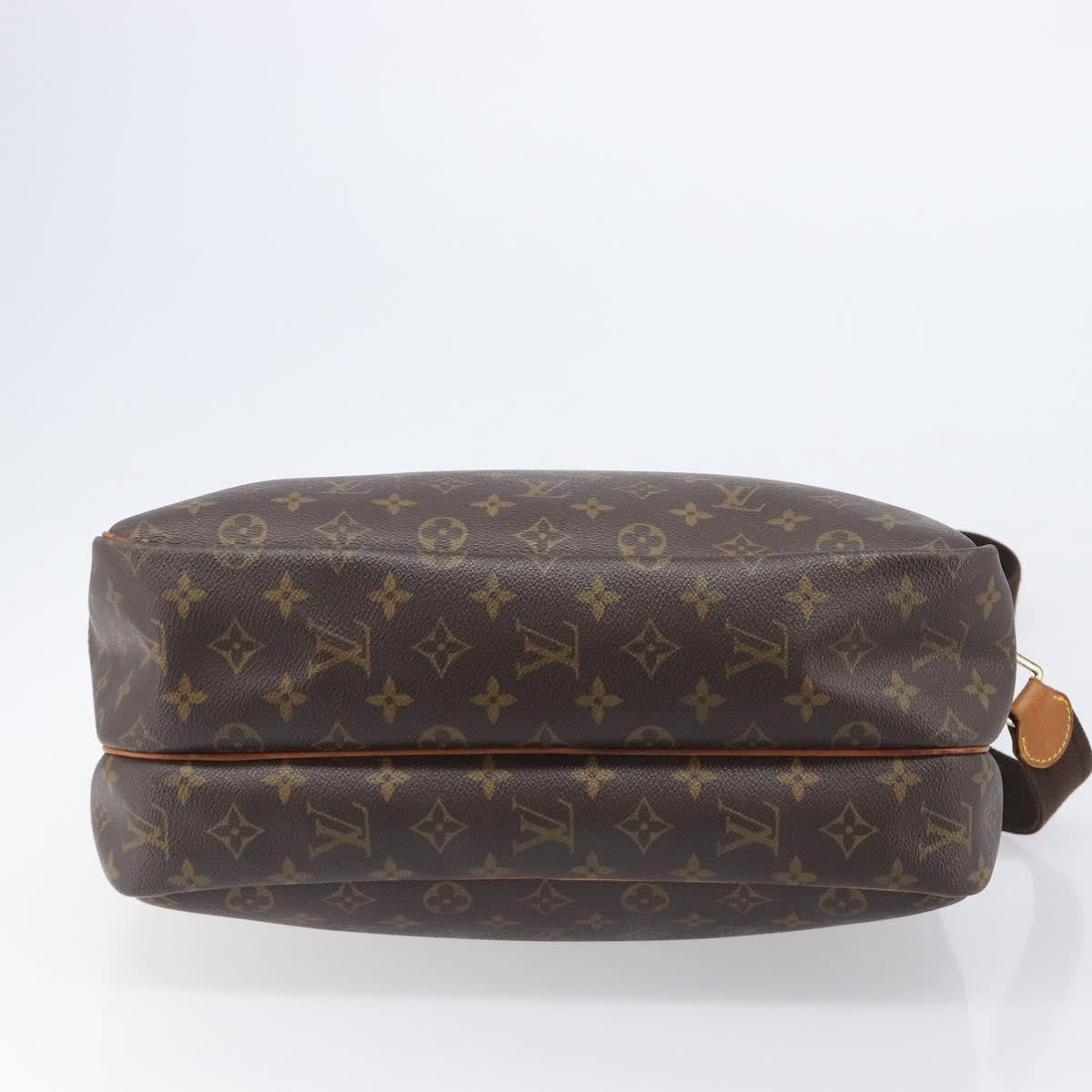 Louis Vuitton Reporter Monogram Brown Canvas Shoulder Bag Bag (Pre-Owned)