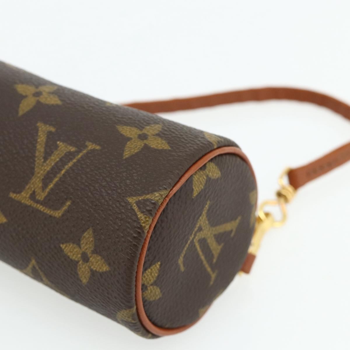 Louis Vuitton Papillon Pochette Monogram Canvas Brown Canvas Clutche & Pouche Bag (Pre-Owned)