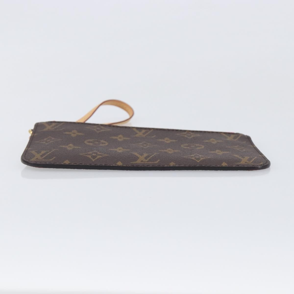 Louis Vuitton Neverfull Pochette Monogram Canvas Brown Canvas Clutche & Pouche Bag (Pre-Owned)