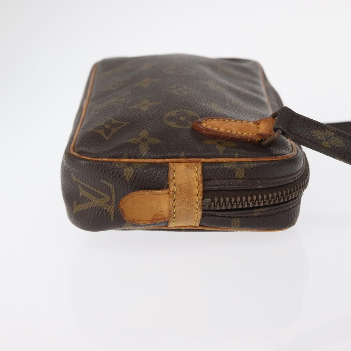 Louis Vuitton Pochette Marly Bandouliere Monogram Canvas Brown Canvas Clutche & Pouche Bag (Pre-Owned)