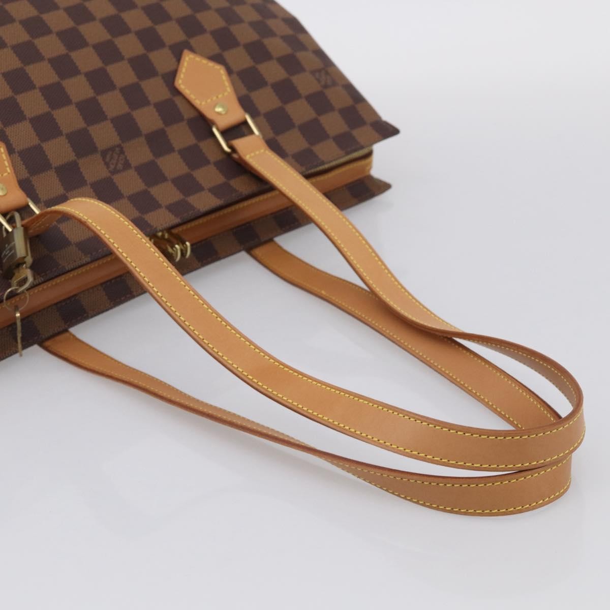 Louis Vuitton Chelsea Centenaire Damier Brown Canvas Handbag (Pre-Owned)