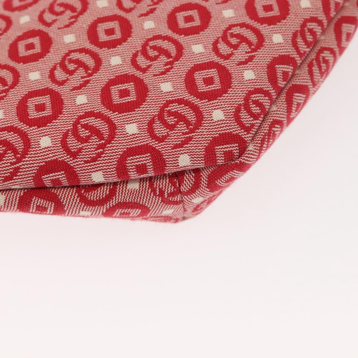 Gucci Children's Belt Gg Coated Canvas Red Canvas Handbag (Pre-Owned)