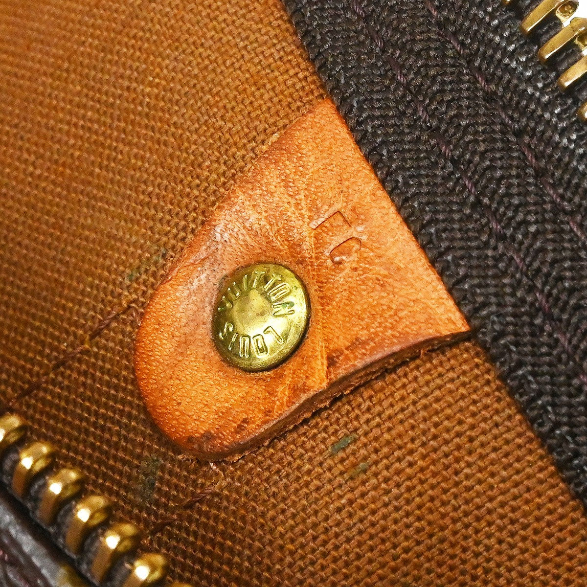 Louis Vuitton Keepall Bandouliere Monogram Canvas Brown Canvas Travel Bag Bag (Pre-Owned)