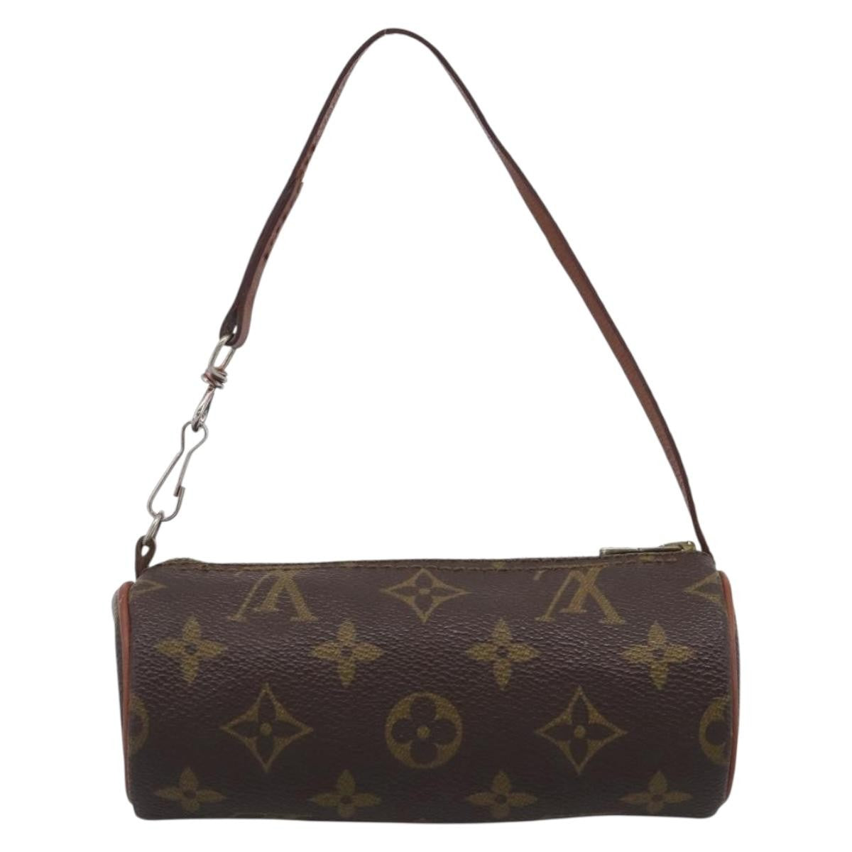 Louis Vuitton Papillon Pochette Monogram Canvas Brown Canvas Clutche & Pouche Bag (Pre-Owned)