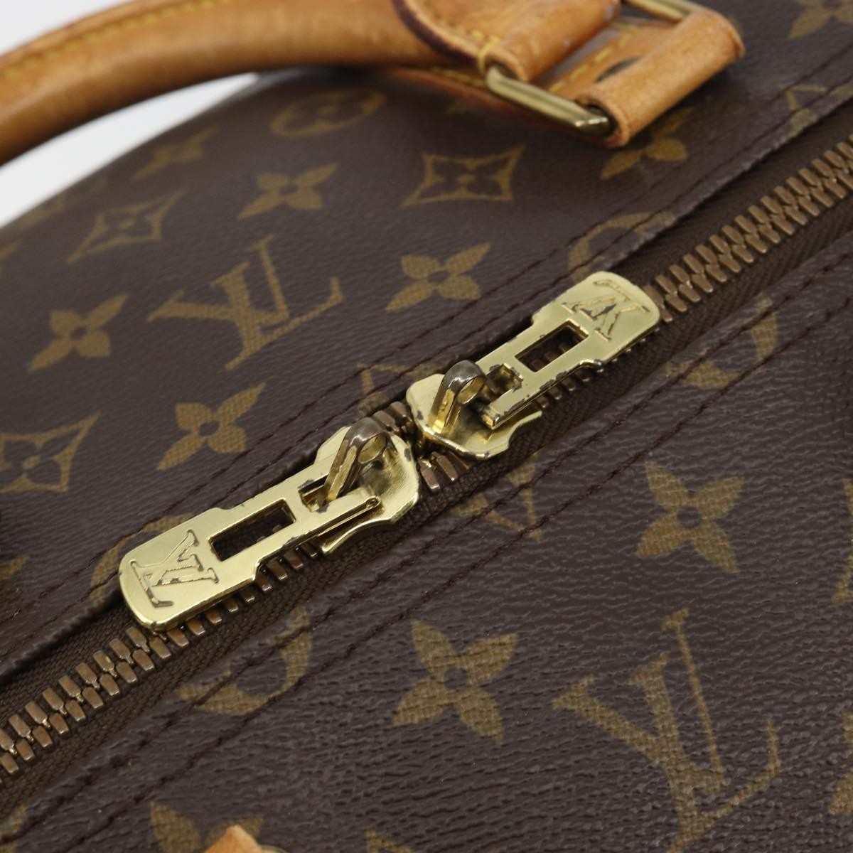 Louis Vuitton Keepall Monogram Canvas Brown Canvas Travel Bag Bag (Pre-Owned)