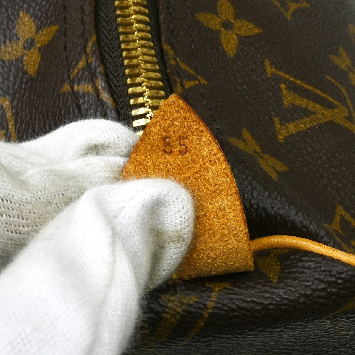 Louis Vuitton Keepall Monogram Brown Canvas Travel Bag Bag (Pre-Owned)
