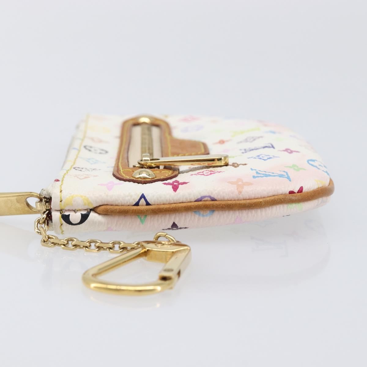 Louis Vuitton Pochette Plate Monogram Multicolor Multicolour Canvas Clutche & Pouche Bag (Pre-Owned)