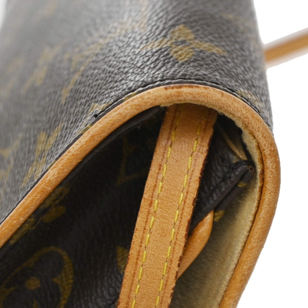Louis Vuitton Twin Monogram Canvas Brown Canvas Handbag (Pre-Owned)