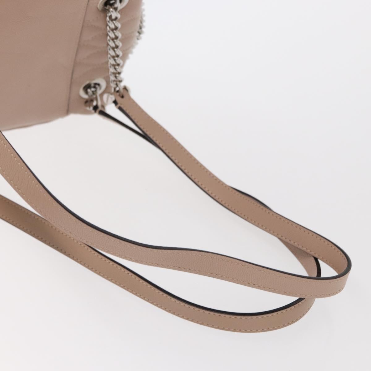 Bally Vintage Leather Pink Leather Backpack Bag (Pre-Owned)