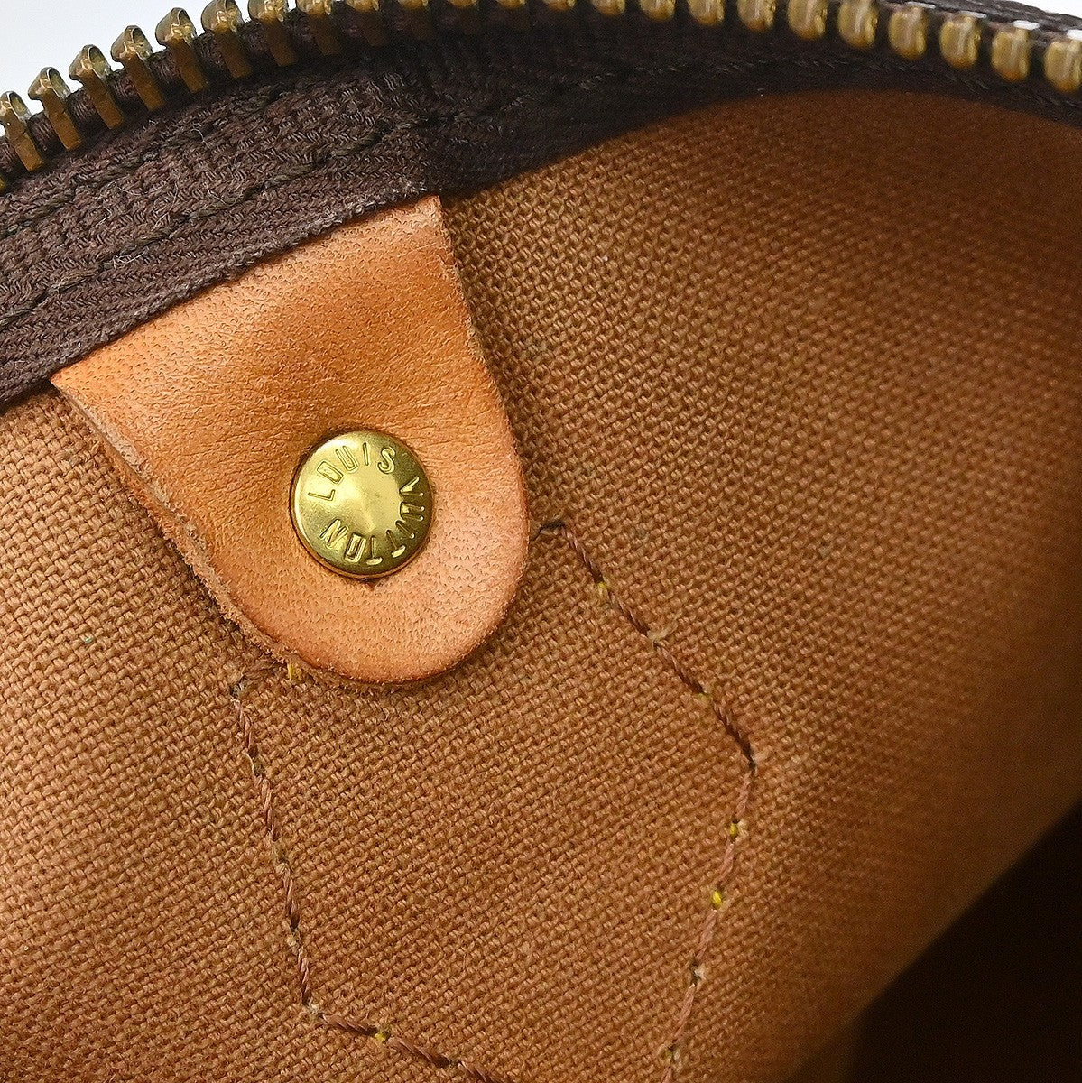 Louis Vuitton Speedy Monogram Canvas Brown Canvas Handbag (Pre-Owned)
