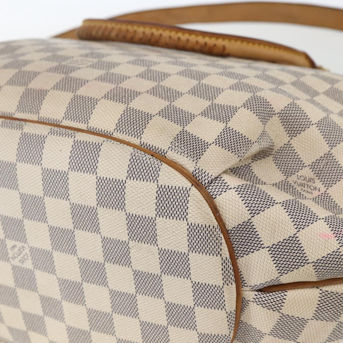Louis Vuitton Riviera Damier Beige Canvas Handbag (Pre-Owned)