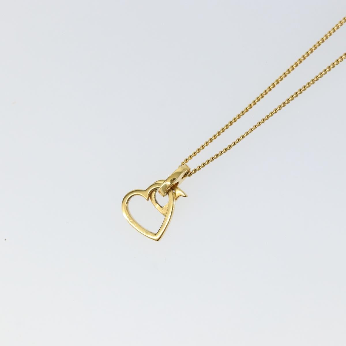 Christian Dior Cd Heart Metal Gold Metal Jewelry (Pre-Owned)