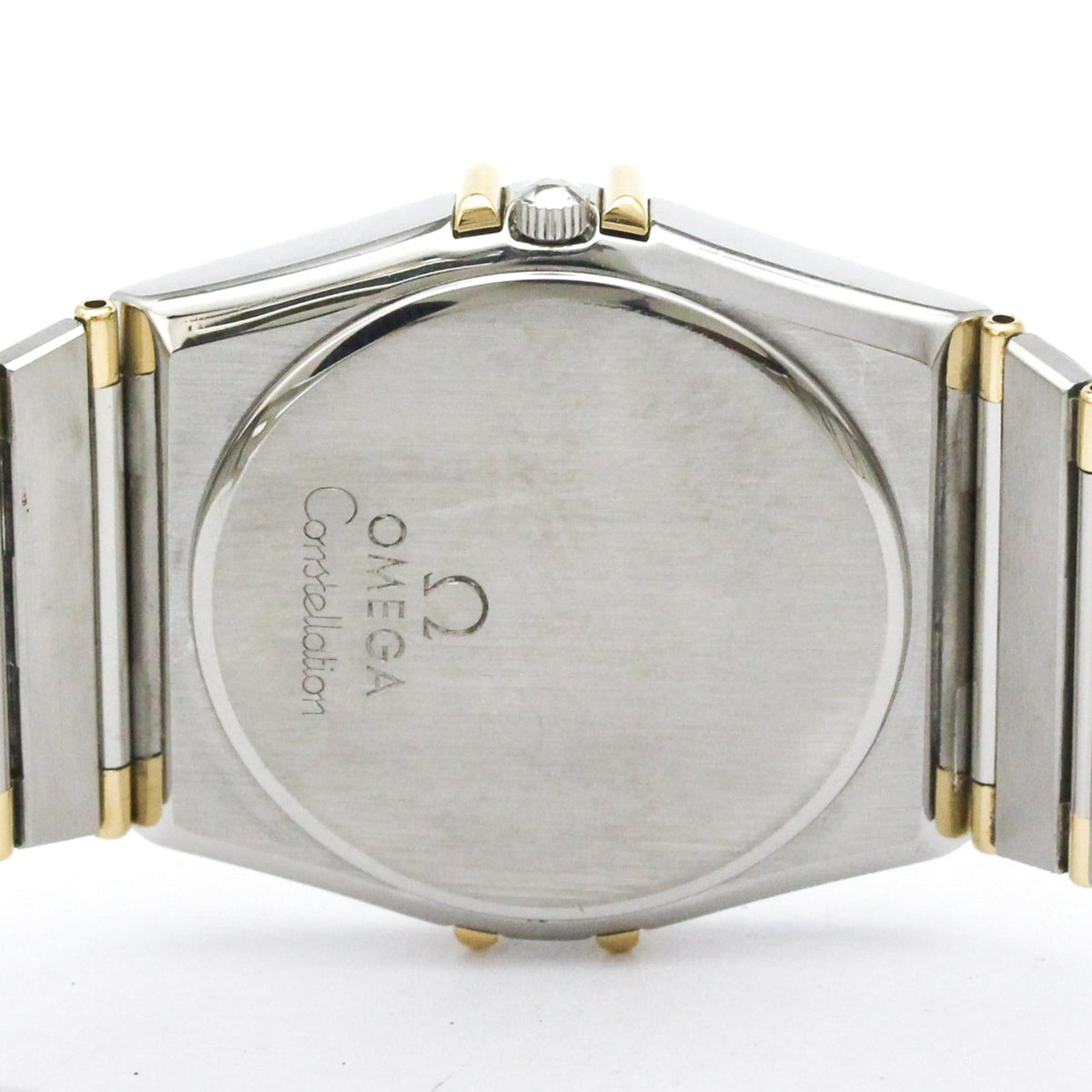 Omega Constellation Quartz Stainless Steel And Yellow Gold Watch (Pre-Owned)