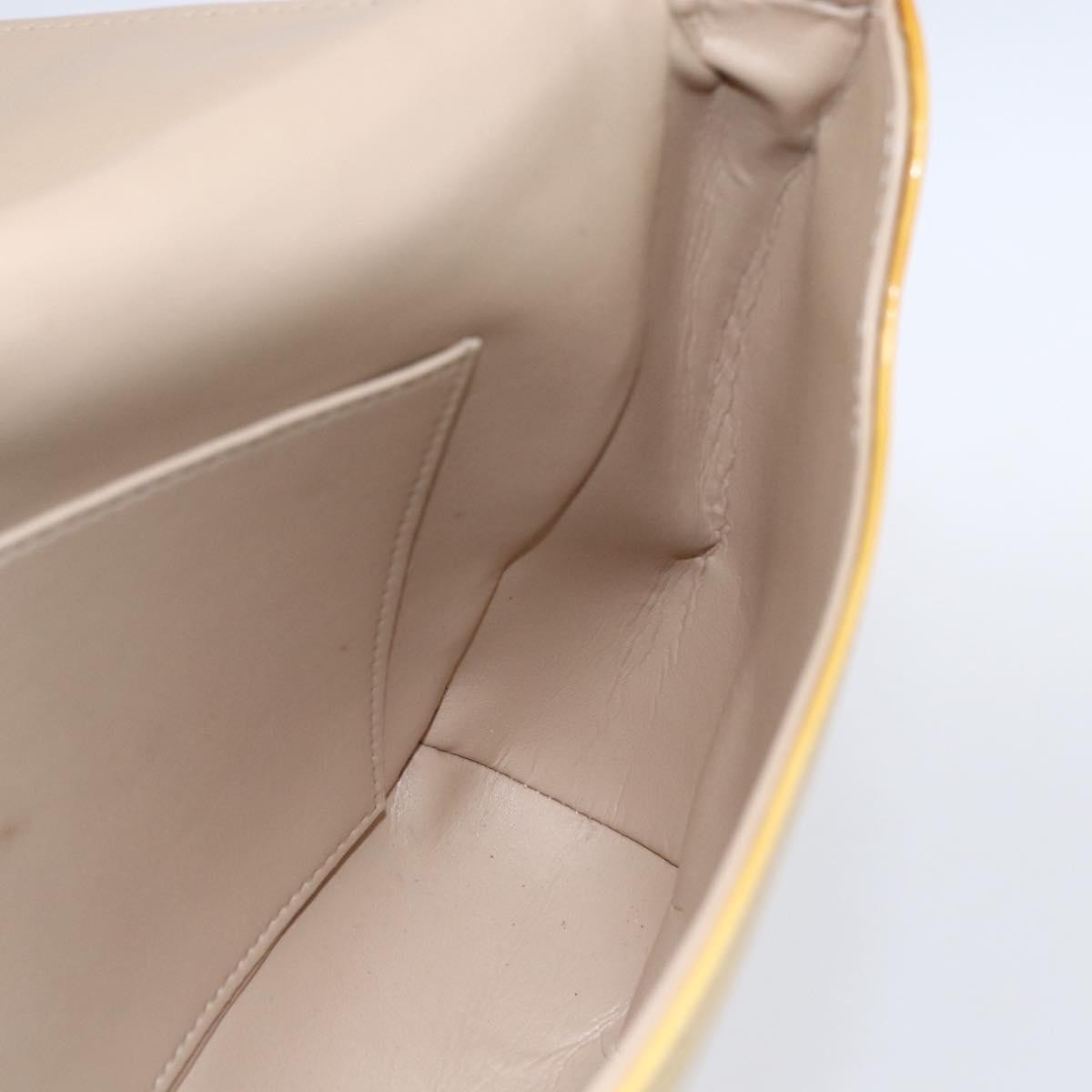 Louis Vuitton Thompson Street Monogram Vernis Beige Patent_Leather Shoulder Bag Bag (Pre-Owned)