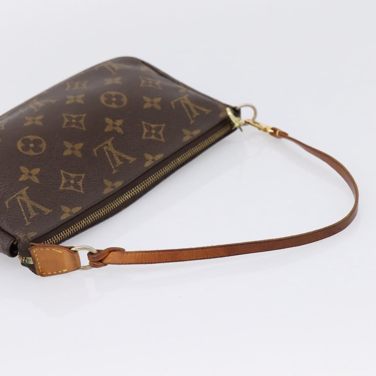 Louis Vuitton Pochette Accessoires Nm Monogram Canvas Brown Canvas Clutche & Pouche Bag (Pre-Owned)