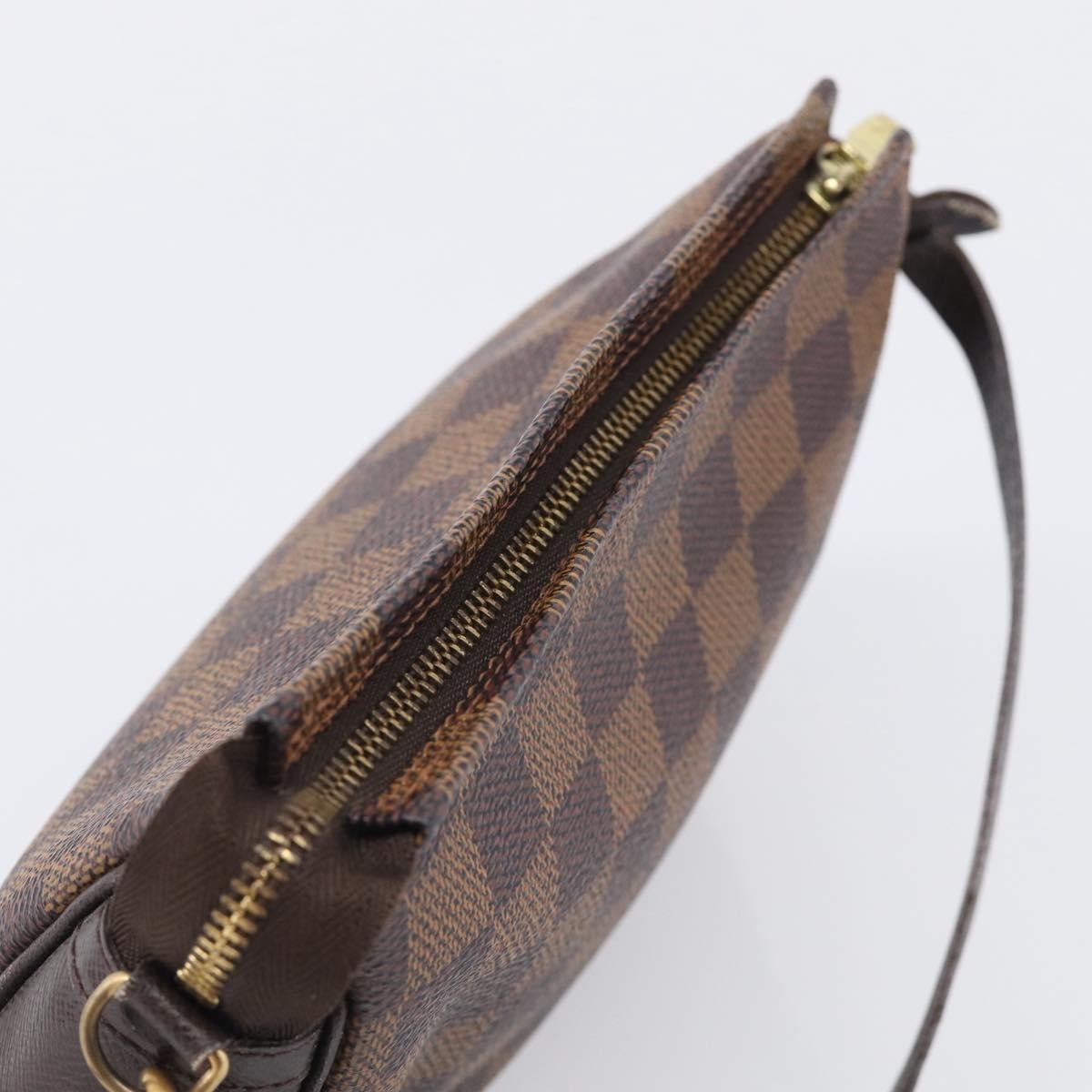 Louis Vuitton Trousse Make Up Damier Brown Canvas Clutche & Pouche Bag (Pre-Owned)