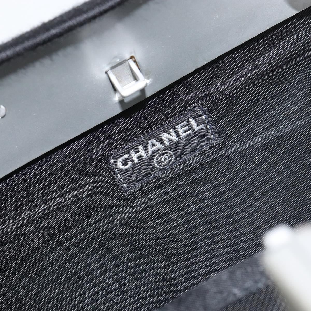 Chanel Millennium Jersey Black Cotton Shoulder Bag Bag (Pre-Owned)