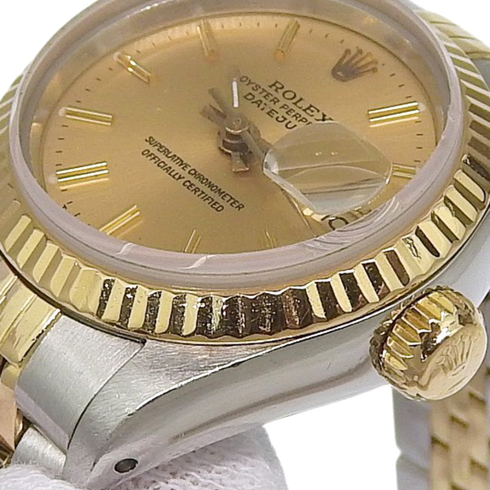 Rolex Oyster Perpetual Datejust Automatic Stainless Steel And Yellow Gold Watch (Pre-Owned)