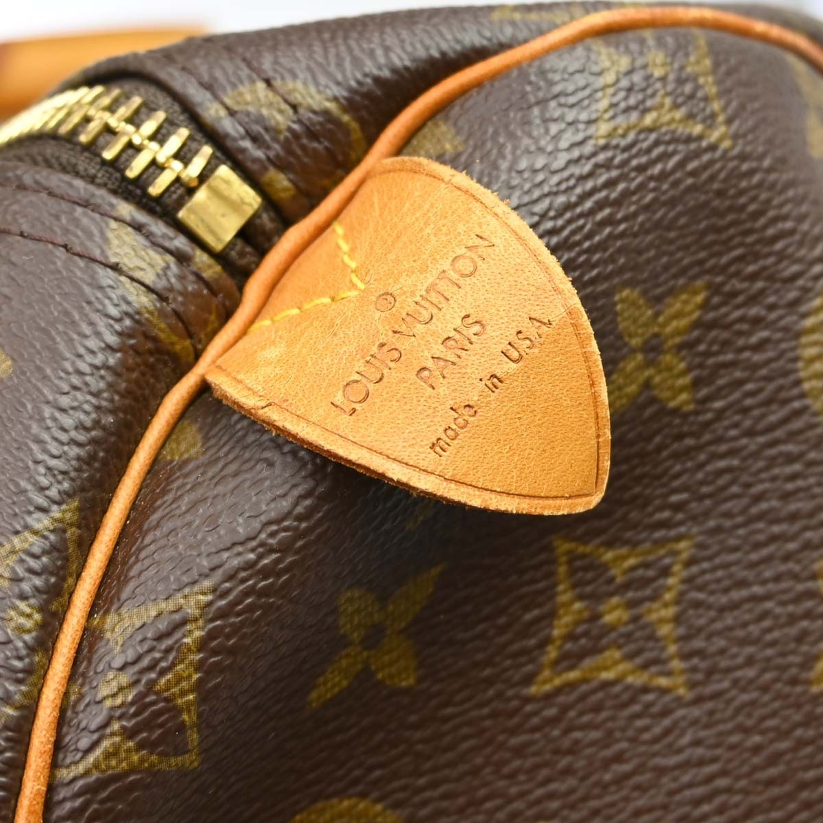 Louis Vuitton Keepall Monogram Canvas Brown Canvas Travel Bag Bag (Pre-Owned)