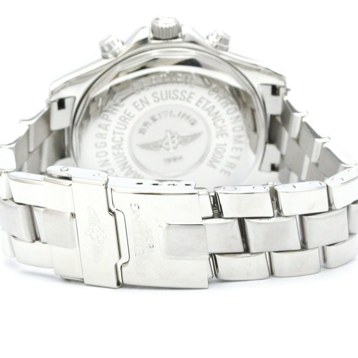 Breitling Colt Chronograph Quartz Stainless Steel Watch (Pre-Owned)