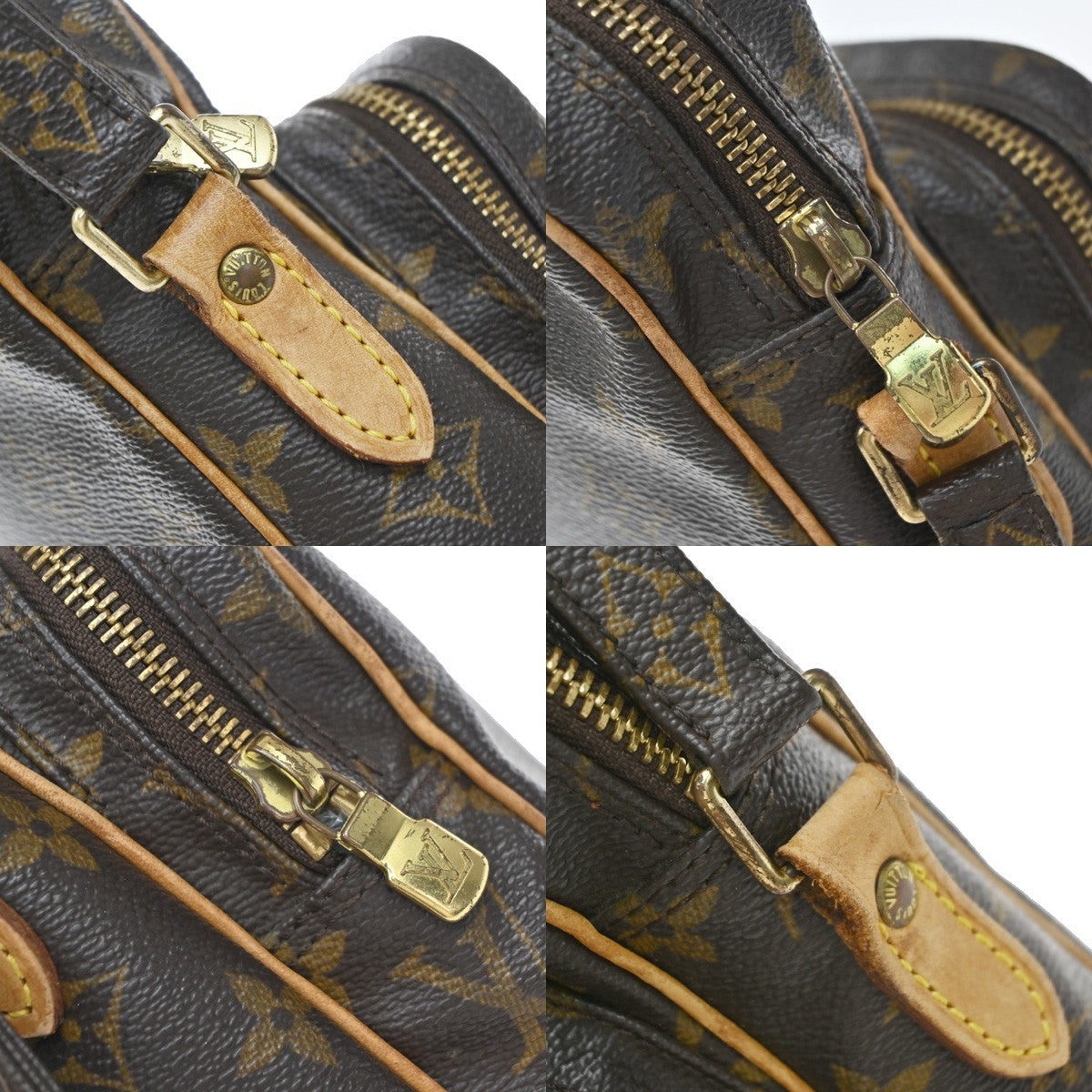 Louis Vuitton Amazone Monogram Canvas Brown Canvas Handbag (Pre-Owned)