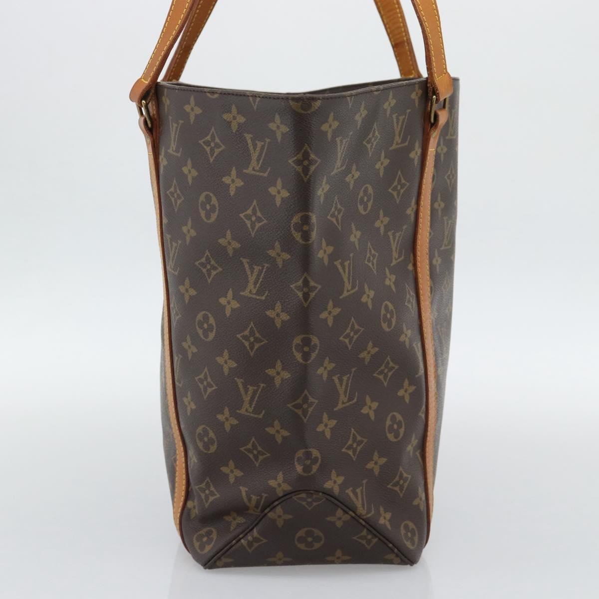 Louis Vuitton Shopping Sac Monogram Canvas Brown Canvas Handbag (Pre-Owned)