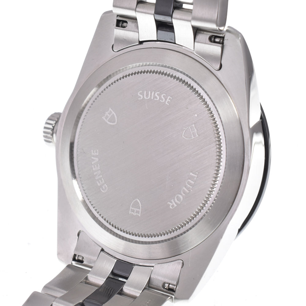 Tudor Glamour Day Date Automatic Stainless Steel With Diamonds Watch (Pre-Owned)