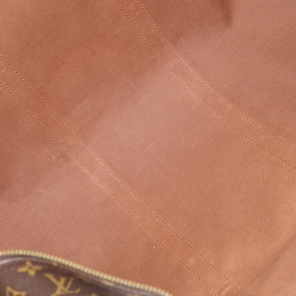 Louis Vuitton Keepall Monogram Canvas Brown Canvas Travel Bag Bag (Pre-Owned)